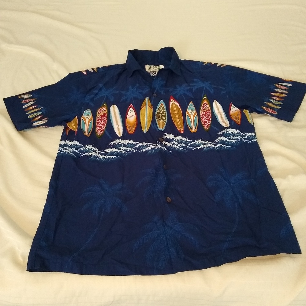 KY'S Made In Hawaii Button Up